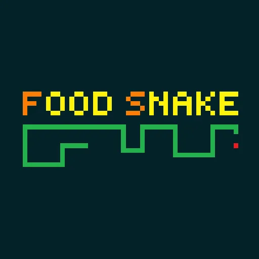 Food Snake - Capture all the snake food pieces!