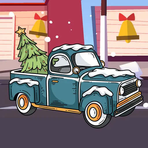 Christmas Trucks Hidden Bells