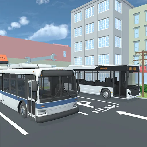 City Bus Parking Simulator Challenge 3D