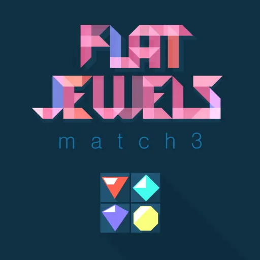 Flat Jewels Match 3