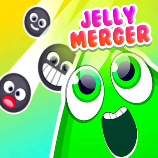 Jelly Merger - Fun jigsaw puzzles with cannon tubes