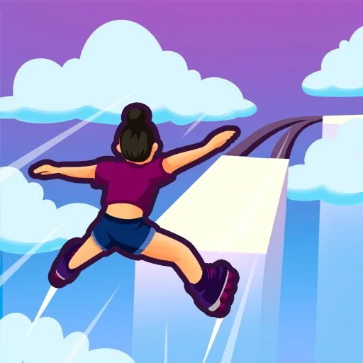 Sky Roller - Use jump technique to overcome all obstacles